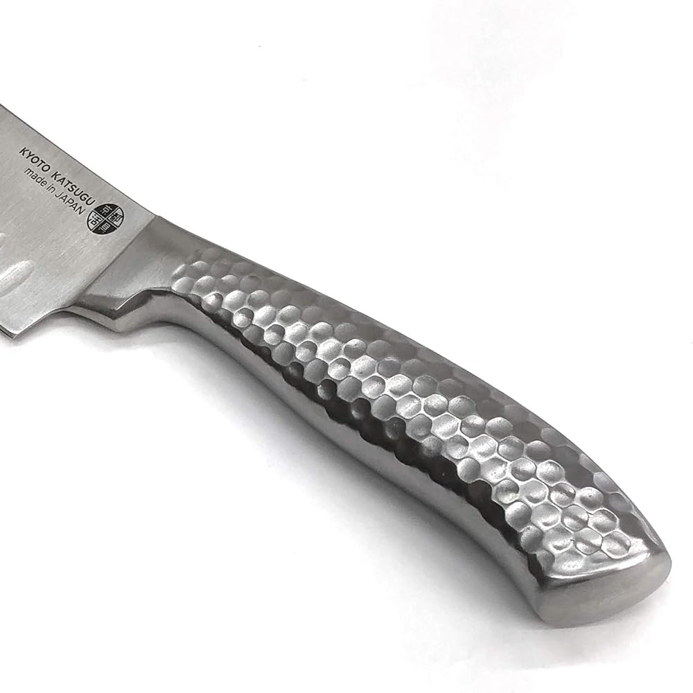 Kyoto Katsugu All Stainless Steel Santoku Knife Made in Japan 176877