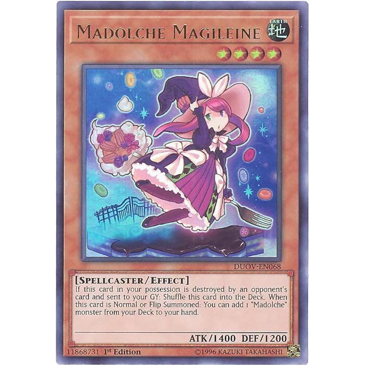Madolche Magileine DUOV-EN068 Ultra Rare 1st Edition