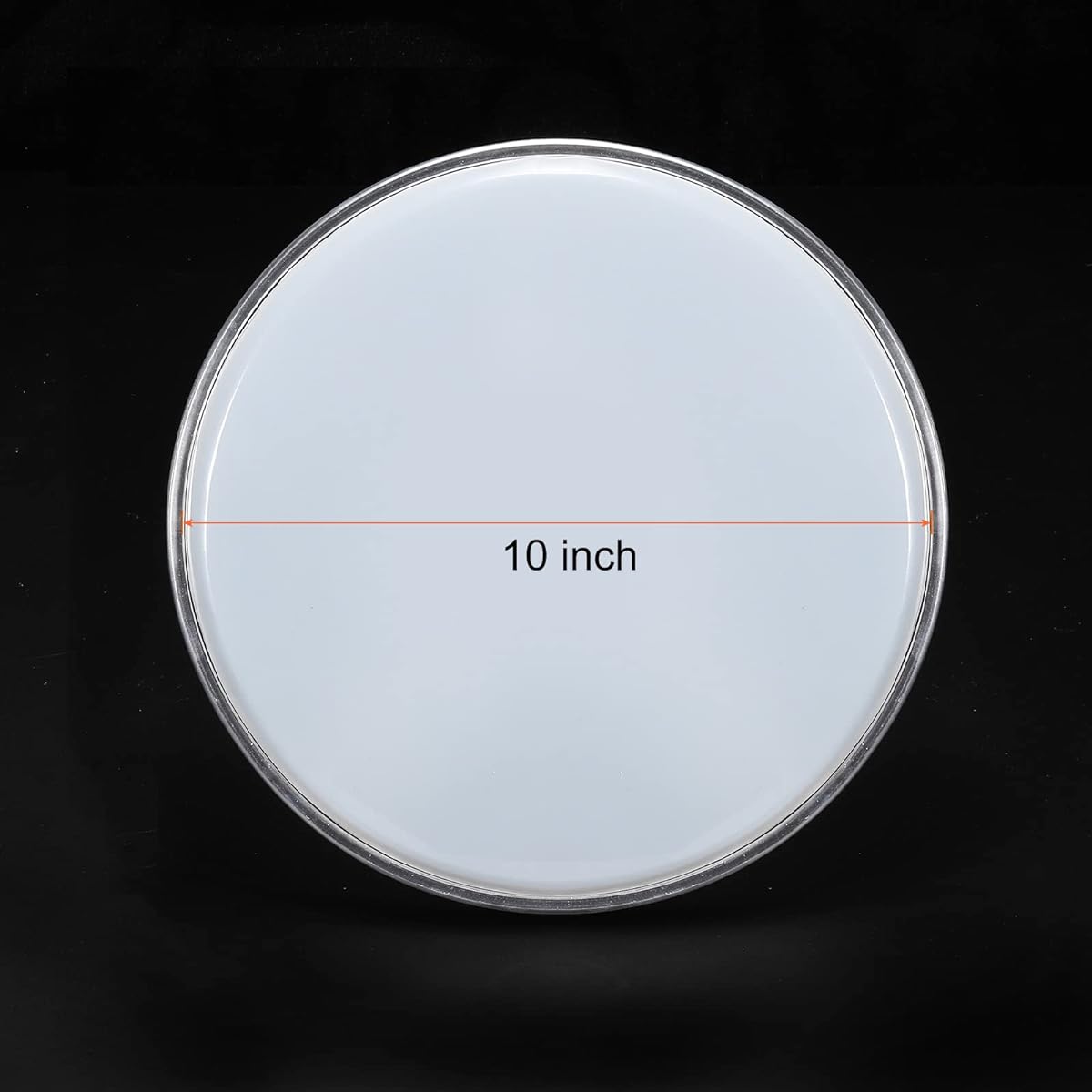 MECCANIXITY 10 inch drum head, drum skin, sound control, PET material, beige