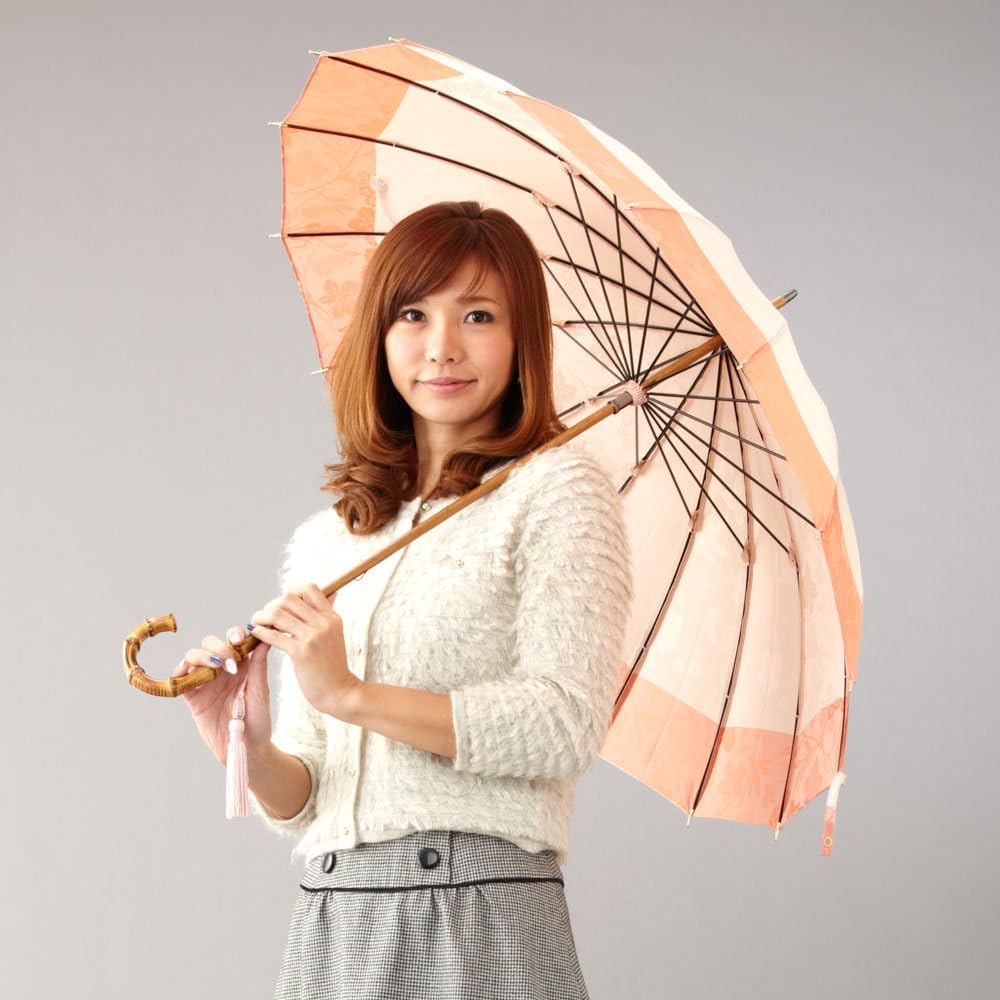maehara/Maehara Fiore Fiore (Rose) 16 ribs long umbrella