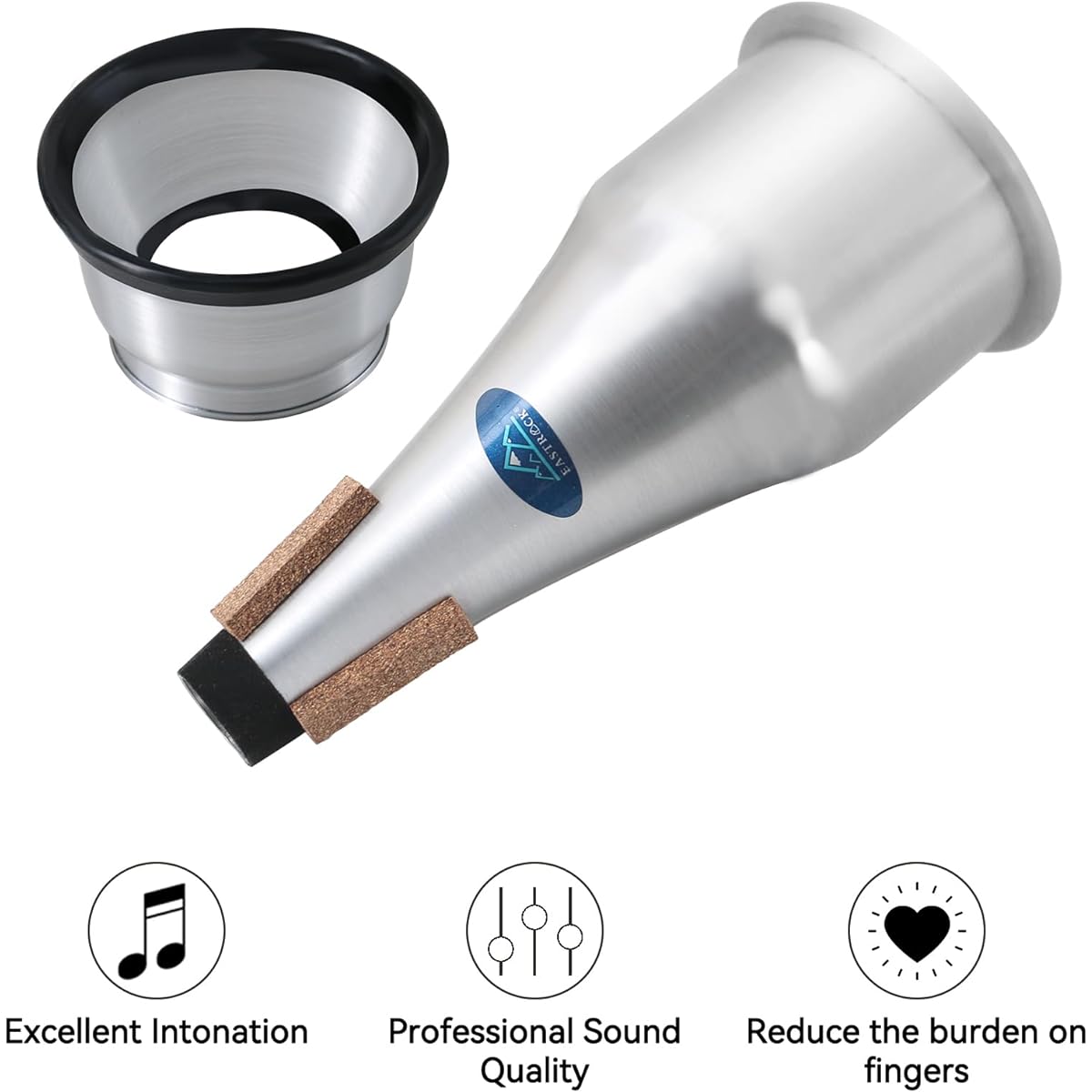 EASTROCK Trumpet Mute - (Cup)