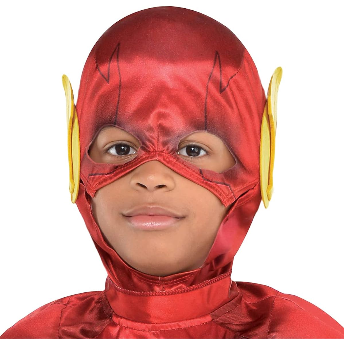 Costumes USA DC Comics 52 The Flash Muscle Costume for Boys with Padded Jumpsuit and Mask