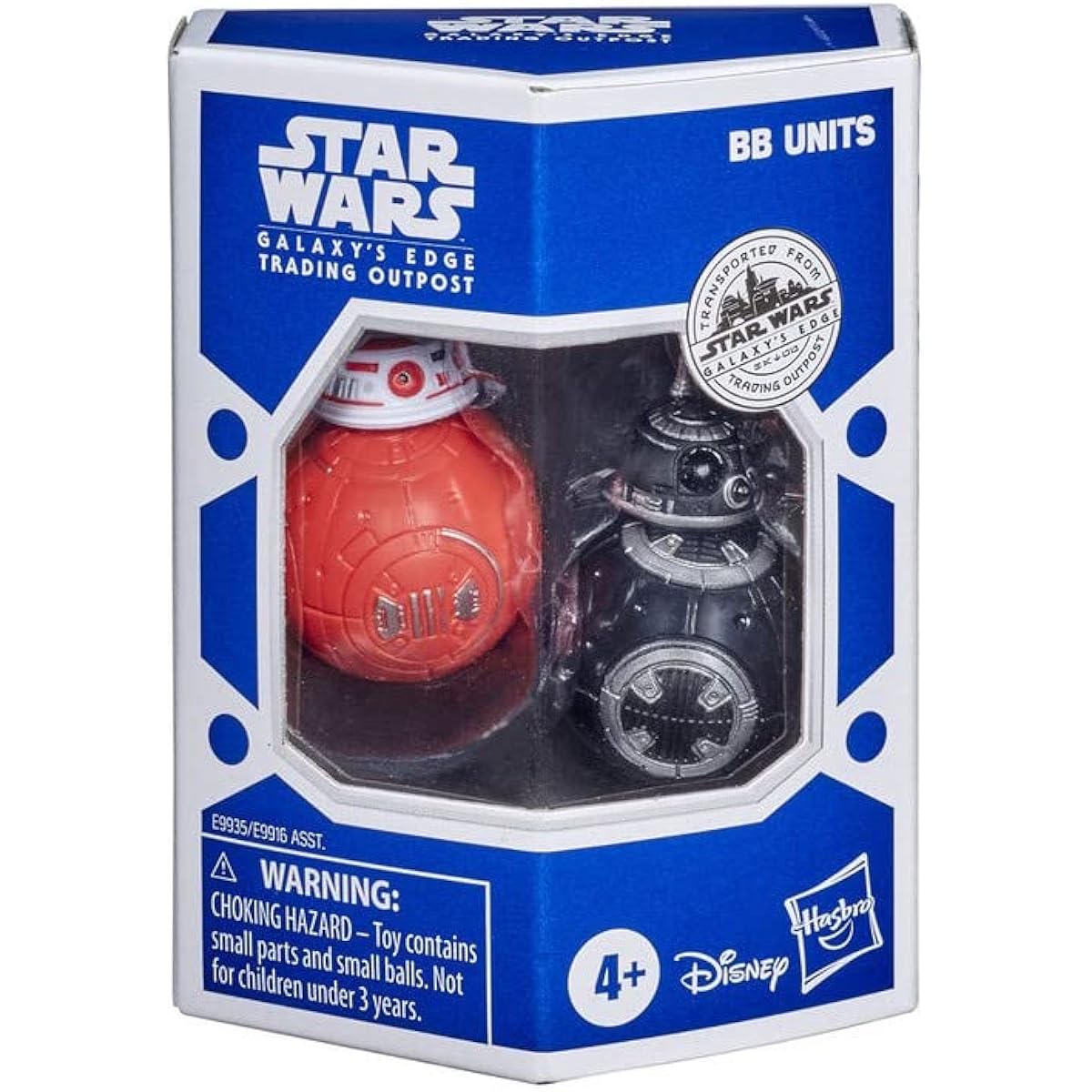 STAR WARS Galaxy's Edge Trading Outpost Depot BB Unit Red and Black
