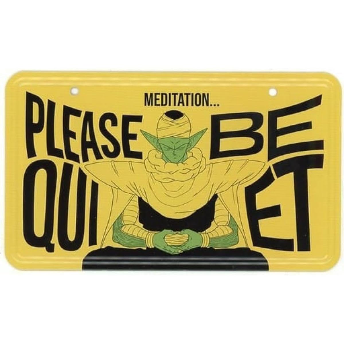 DBZ Piccolo Visual Art Plate by Akira Toriyama