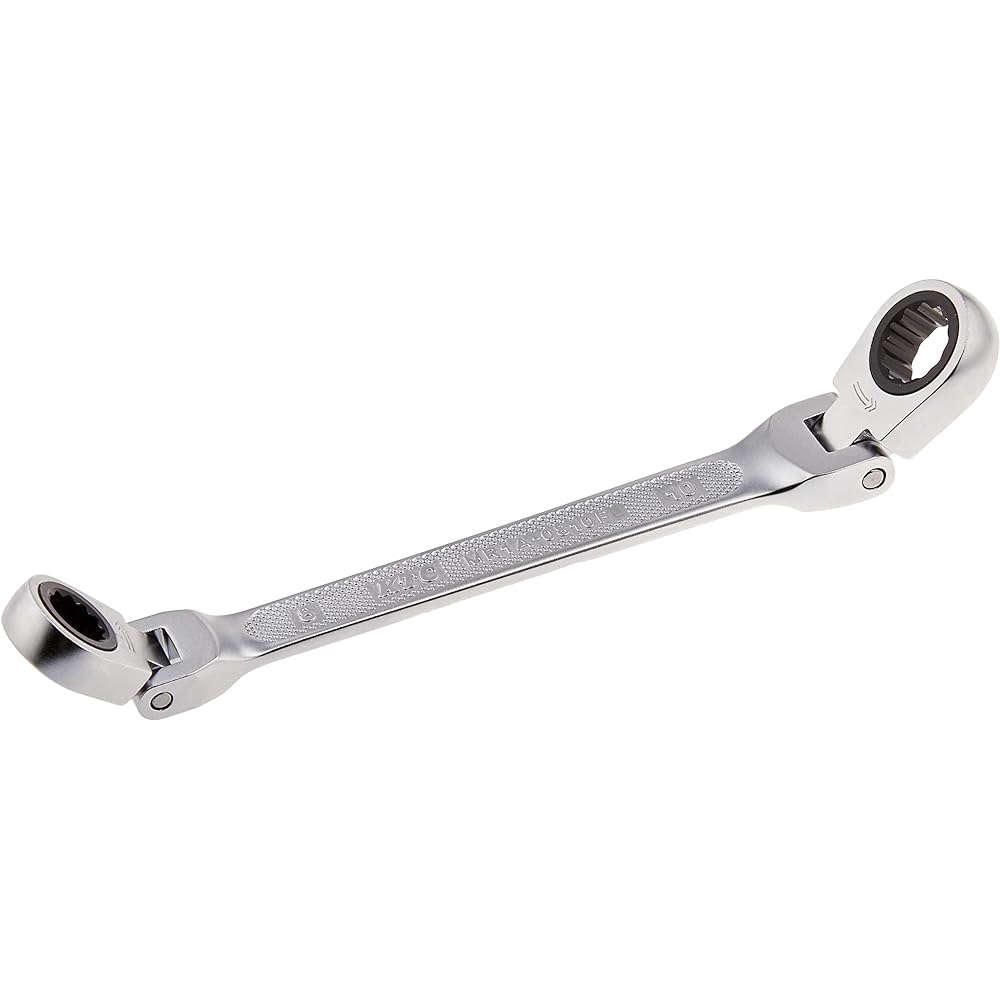 Kyoto Machinery Tools (KTC) Ratchet Box Wrench (Double Head Swing Type) 17X19mm MR1A1719F