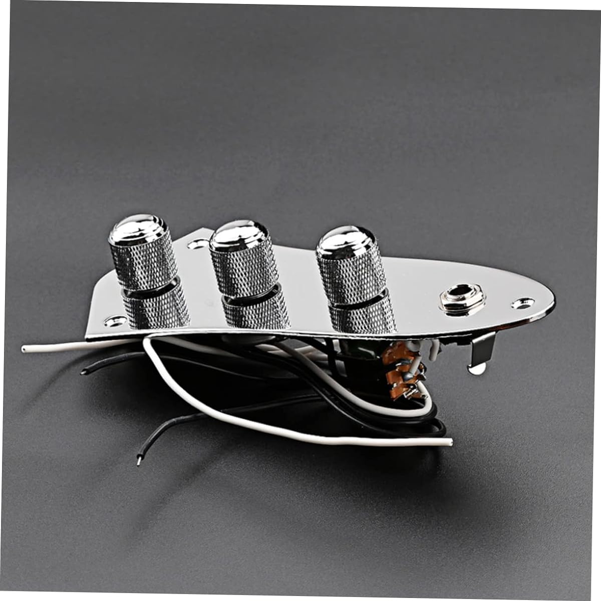 VICASKY 4 Pieces High Quality PCB Circuit Silver Accessories Electric Guitar Parts Loaded Control Plate Electric Guitar Accessories Guitar Control Guitar Wired Controller