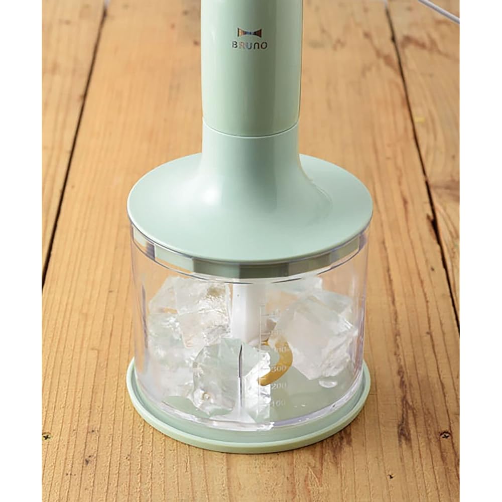 BRUNO Multi-Stick Blender Housewarming Gift Sleeve Pink Baby Food Gift Present Celebration Popular Kitchen Appliance Mixer Food Mixer Food Processor Can Crush Ice Whisk Whisk Easy to Wash Stylish Cute Chop Ice Compatible Beginner Crush Attachment 5 Roles