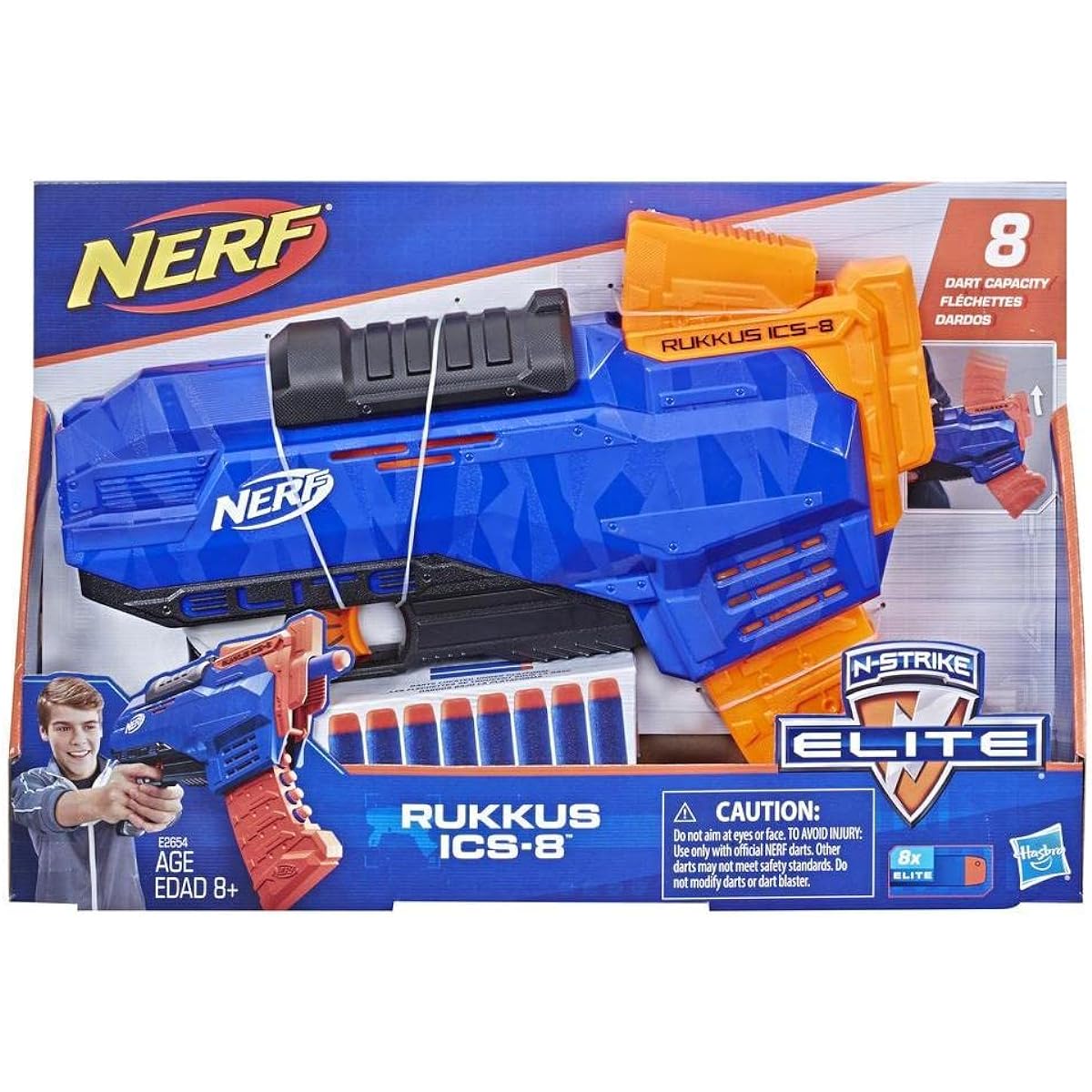 NERF N-Strike Elite Rukkus ICS-8