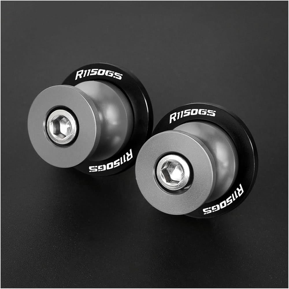 Slider Spool Swing Arm Bike FOR R1150GS R 1150 GS 2001 2002 2003 2004 2005 Motorcycle Accessories CNC Aluminum Swing Arm Spool Slider Rear Stand Screw (Color : G)