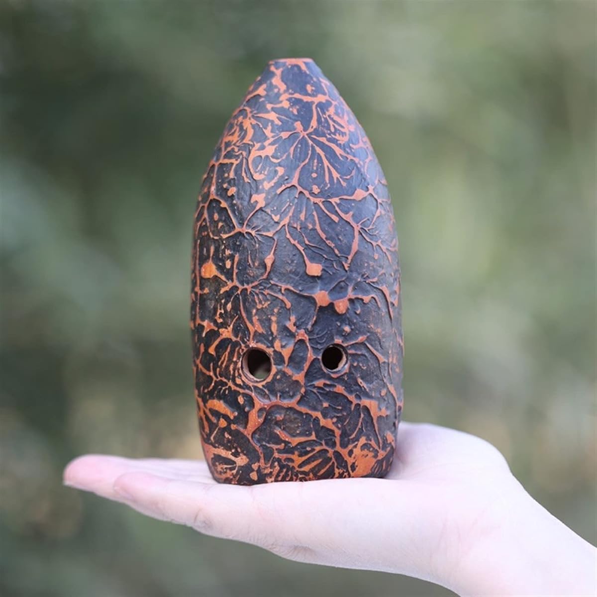 Beginner Student Adult 10 Hole Wind Instrument Tao Xun Portable E-tune Ceramic Ocarina Ocarina Musical Instrument