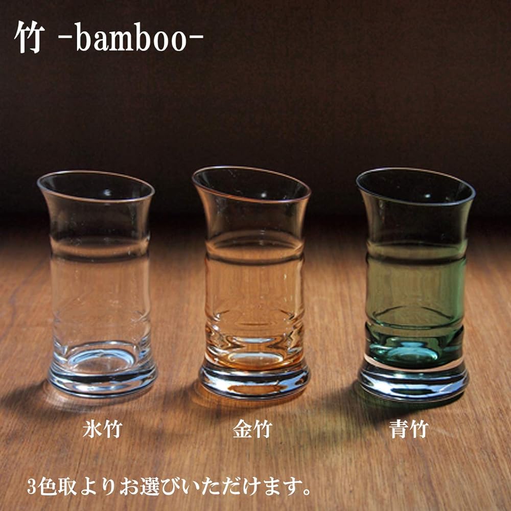 Sakeware set: Hirota Glass 86083-W Hyotake Sakeware Set Large Long Katana mouth size φ6.2xH22cm 430ml Guinomi size φ5.7xH7cm 80ml 115472 Made in Japan
