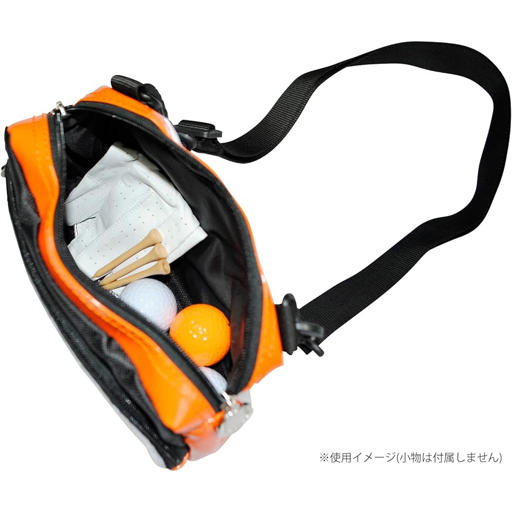 Lezax Yomiuri Giants Pouch White x Orange YGAC-2404