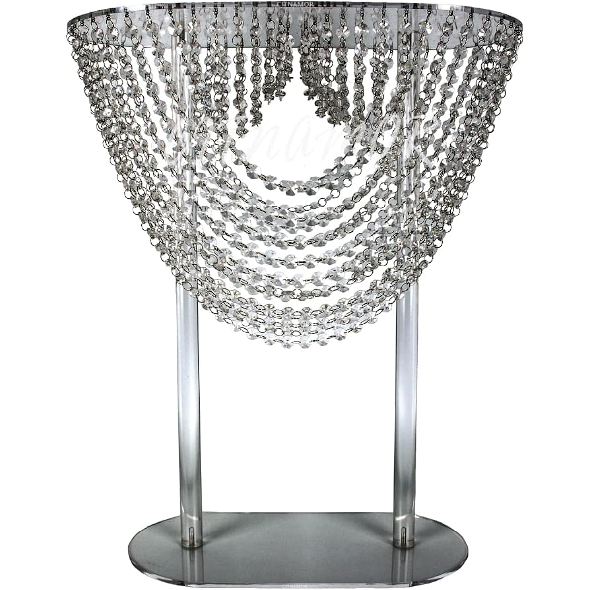 CITNAMOR Wedding Decorations Party Decorations Event Decorations Acrylic Wedding Centerpiece Flower Stand (Acrylic, Tall 80 x 60cm)