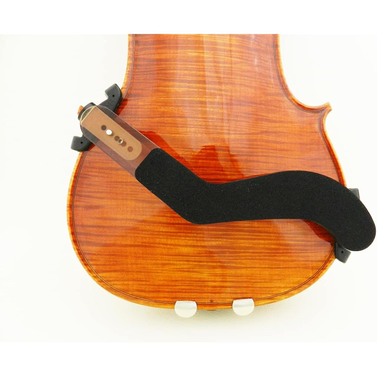 HOMARE Violin Shoulder Rest <made in Japan> Ver.Ⅱ (Version 2) H2-2678VN (Black)