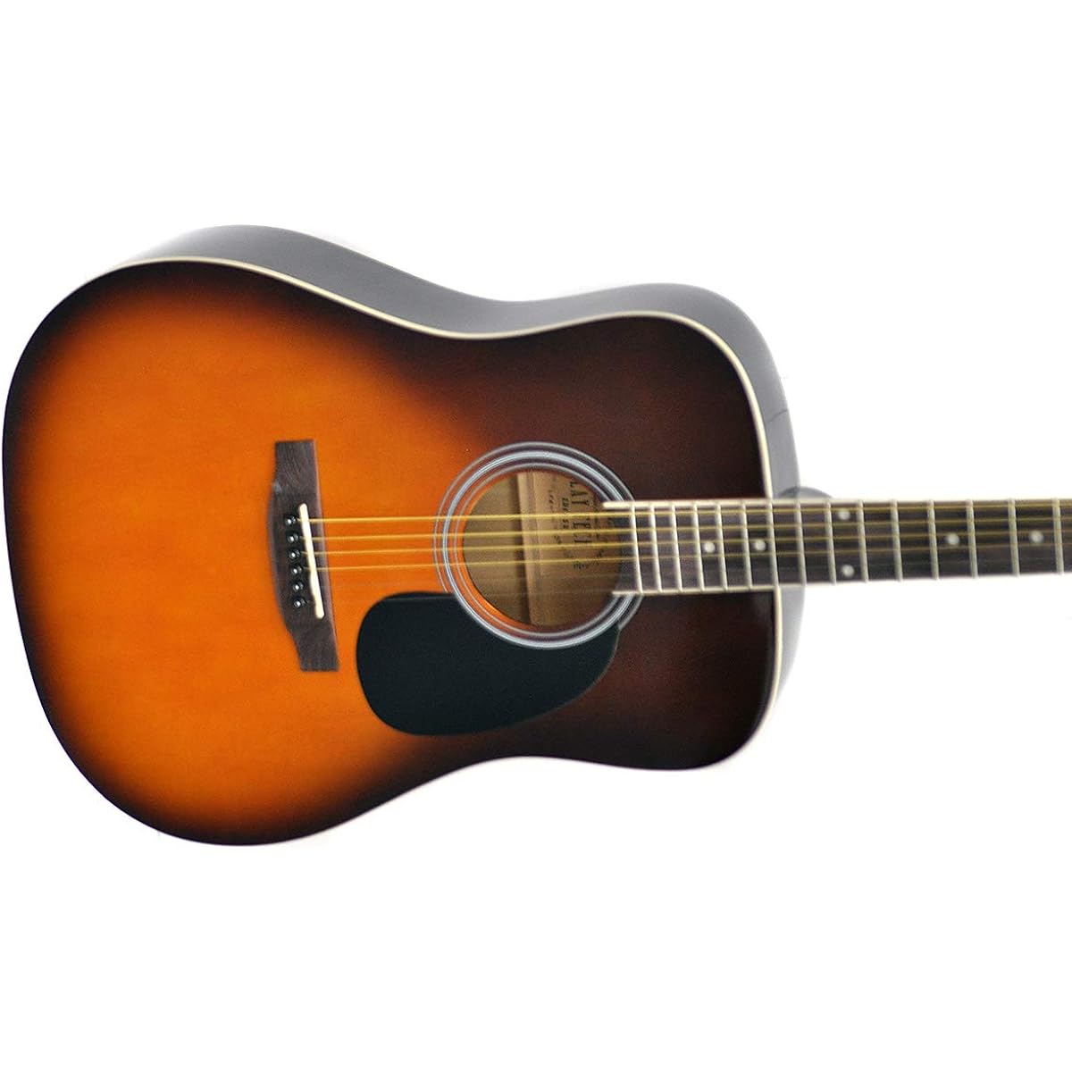 PLAYTECH Acoustic Guitar ZD18 Sunburst