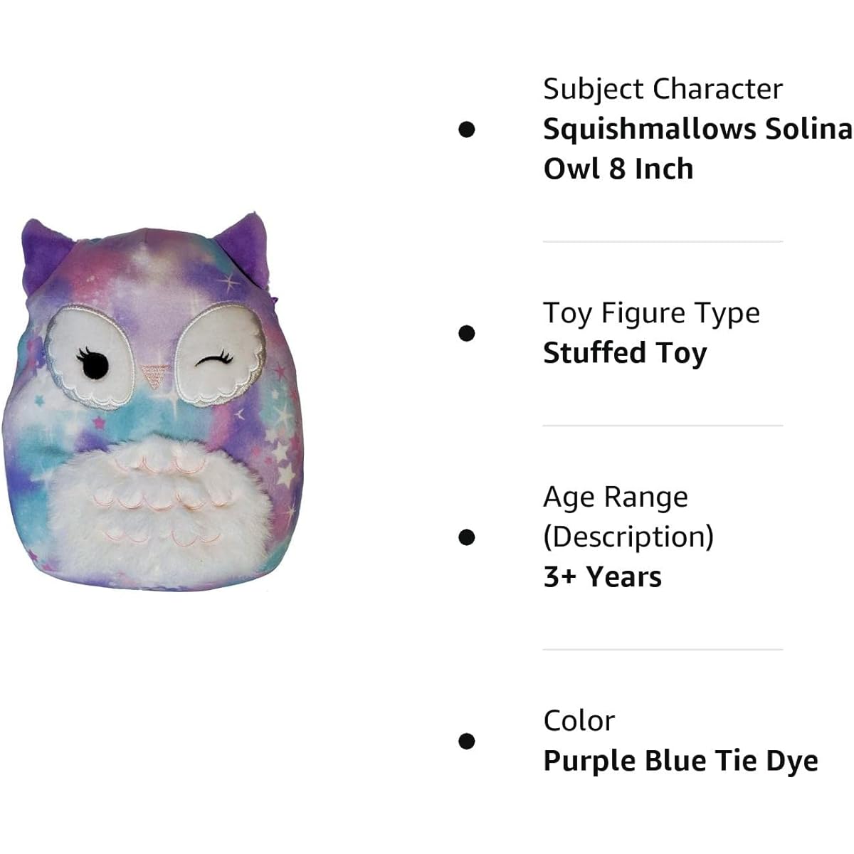 Squishmallow 8 inch Sorina the Owl