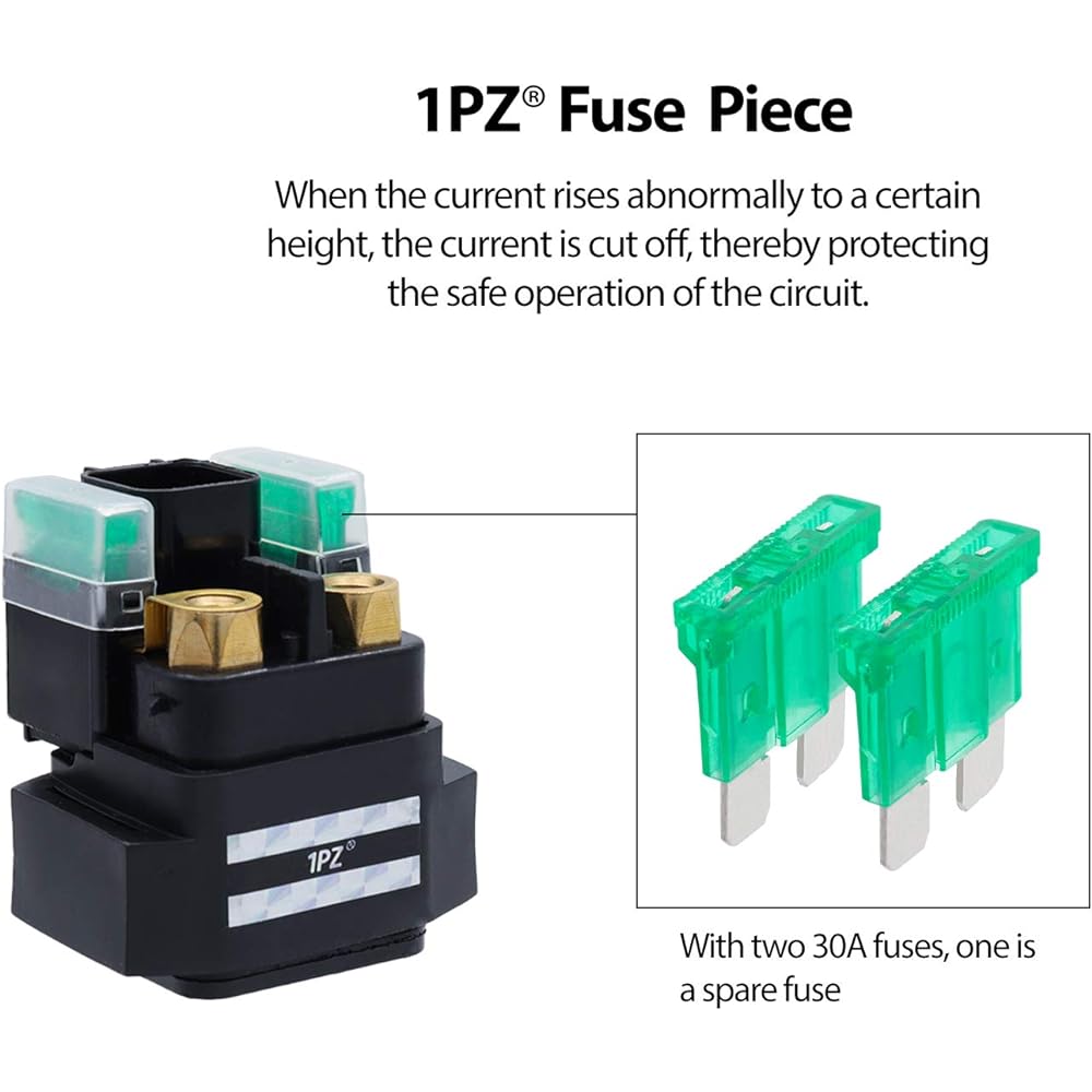 1PZ RP5-B06 Starter Solenoid Relay Yamaha Rhino Viking Wolverine Kodiak Raptor 450 660 700 2007-2021 5B4-81940-00 5UG-81940-00