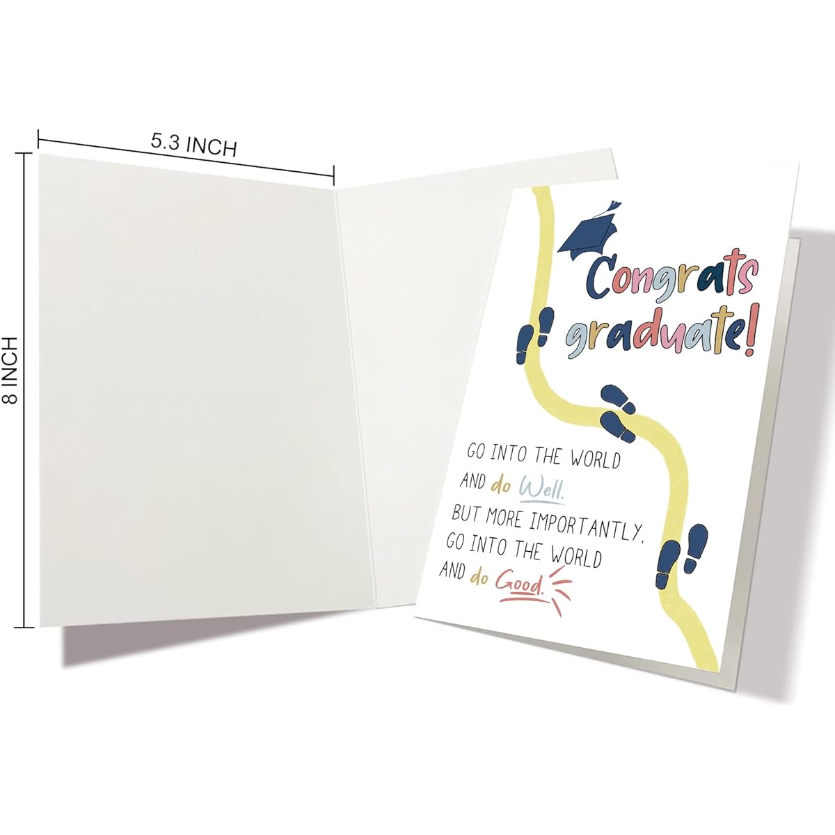 Nchigedy Cute Graduation Cards High School/College Graduation Congratulations Cards Graduation Cards
