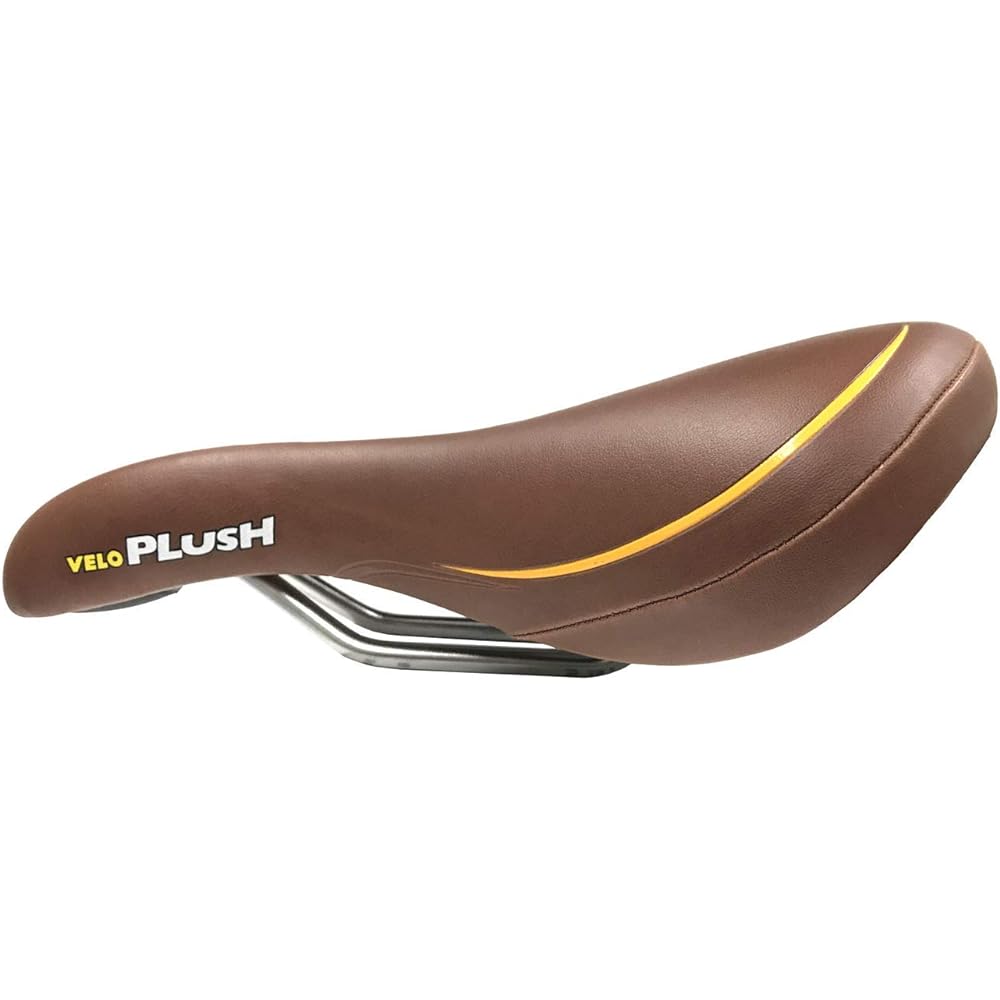 VELO Plush VL-4126 Saddle for Women 06-BROWN SL-OTR-M004