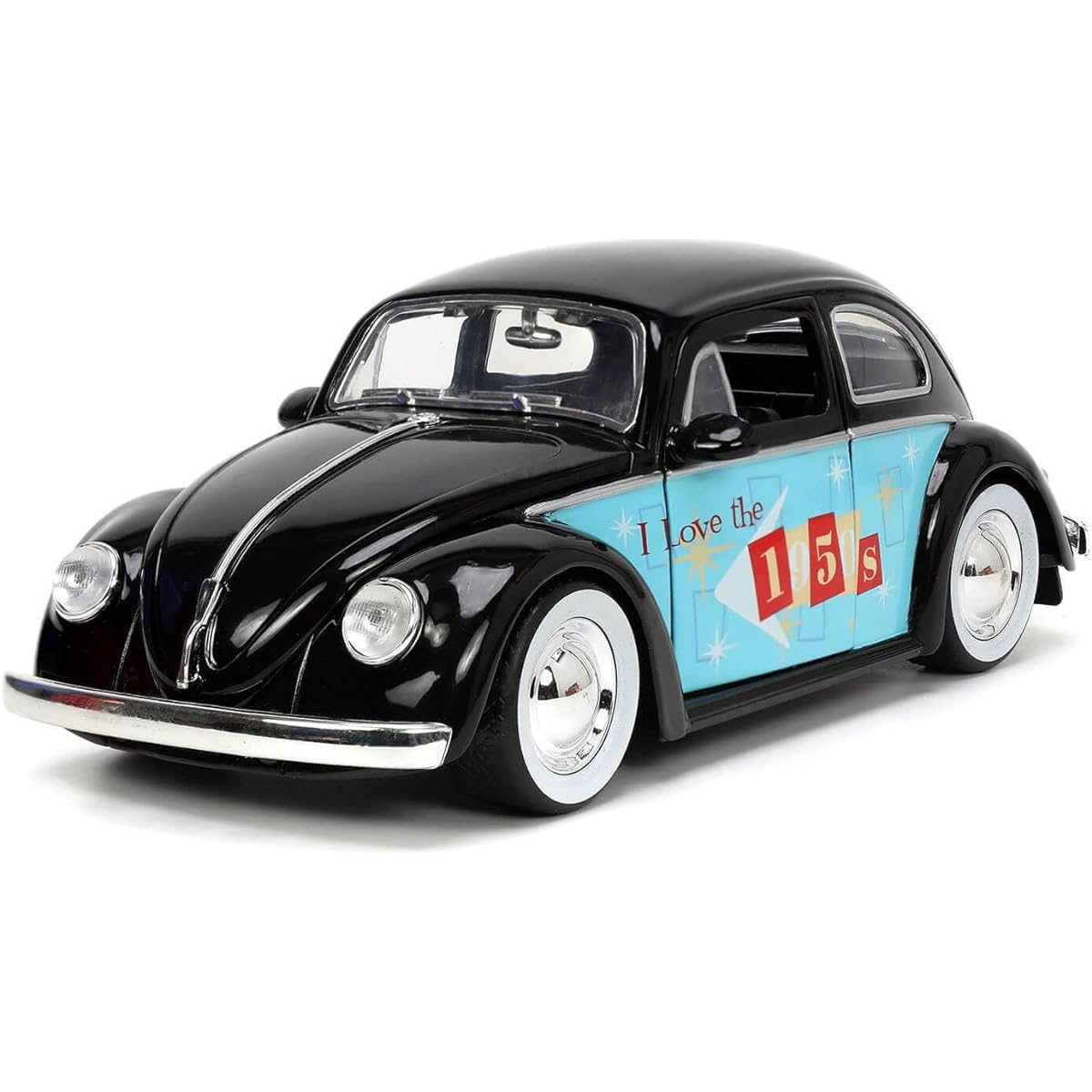 JADA TOYS 1:24 I LOVE THE 1950's 1959 VOLKSWAGEN BEETLE Minicar