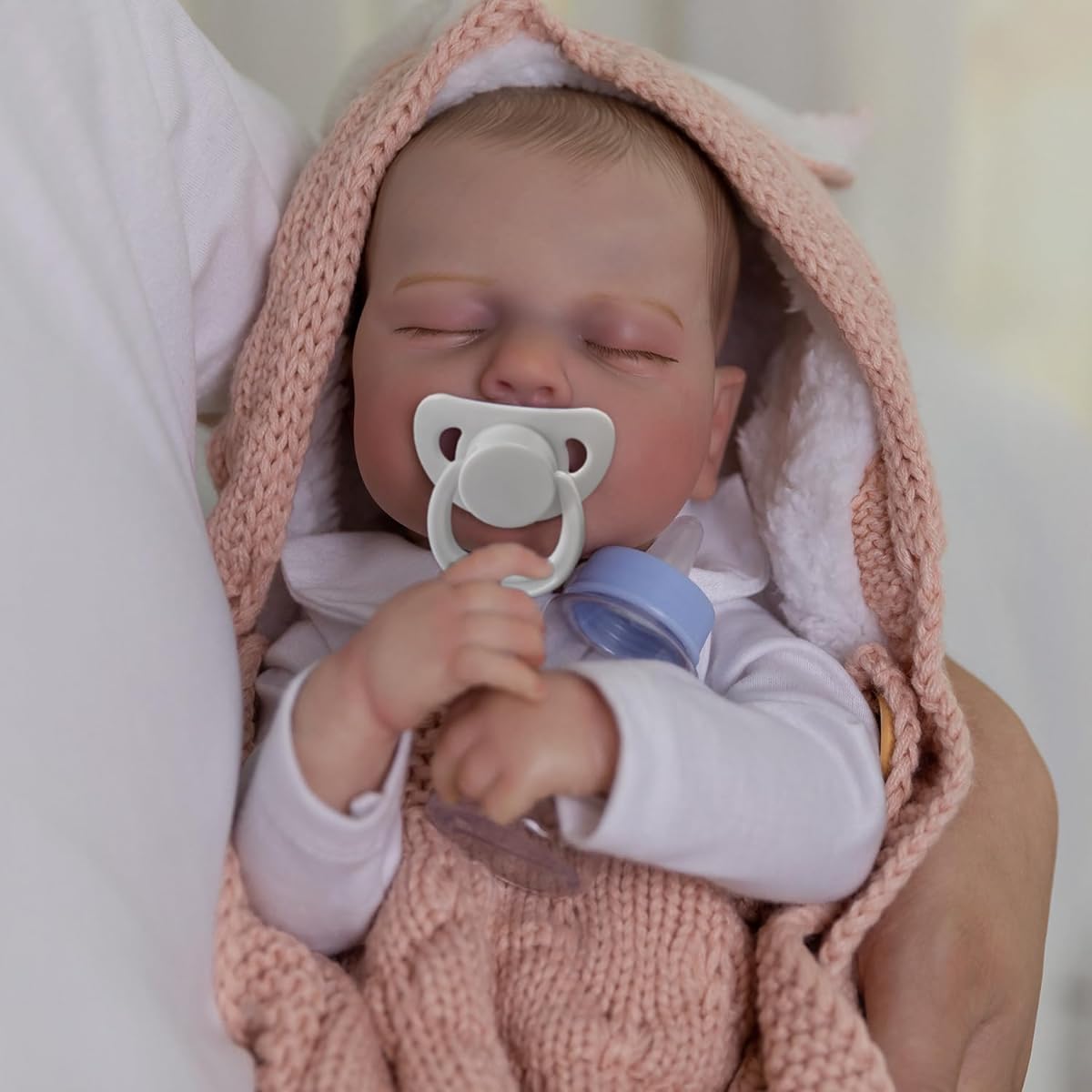 Fancci Reborn Baby Doll White Cross Body LULU 1