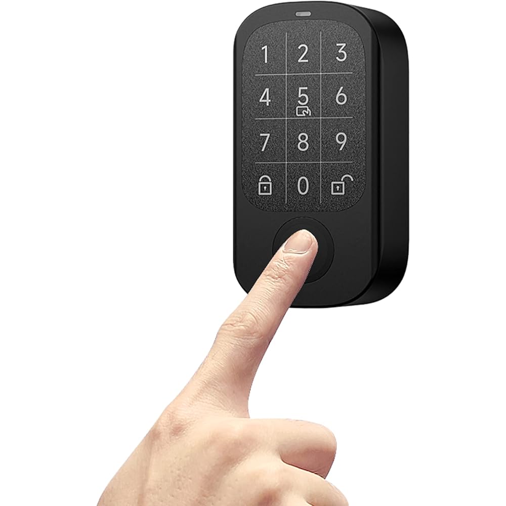 Candy House CANDY HOUSE Smart Lock Smart Key PIN Fingerprint Authentication Pad IC Card Reader SESAME TOUCH PRO Sesame Touch Pro Suica PASMO Compatible Apple watch Felica MIFAIR Mobile Suica No Construction Required Easy Installation Security Measures