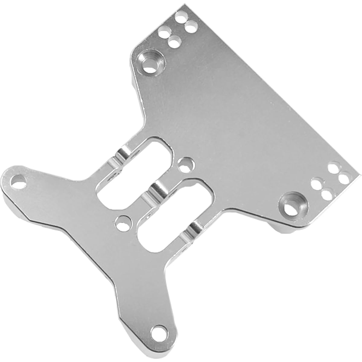 Vgoohobby RC Car Pull Rod Base Seat Mount Tie Rod Servo Bracket Compatible with MN Model G500 1/12 RC Car Upgrade Parts (Silver)