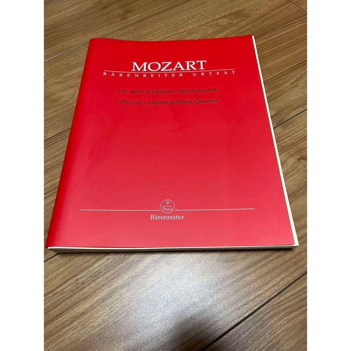 Mozart String Quartet Selections Parts Set Bärenreiter PO0D