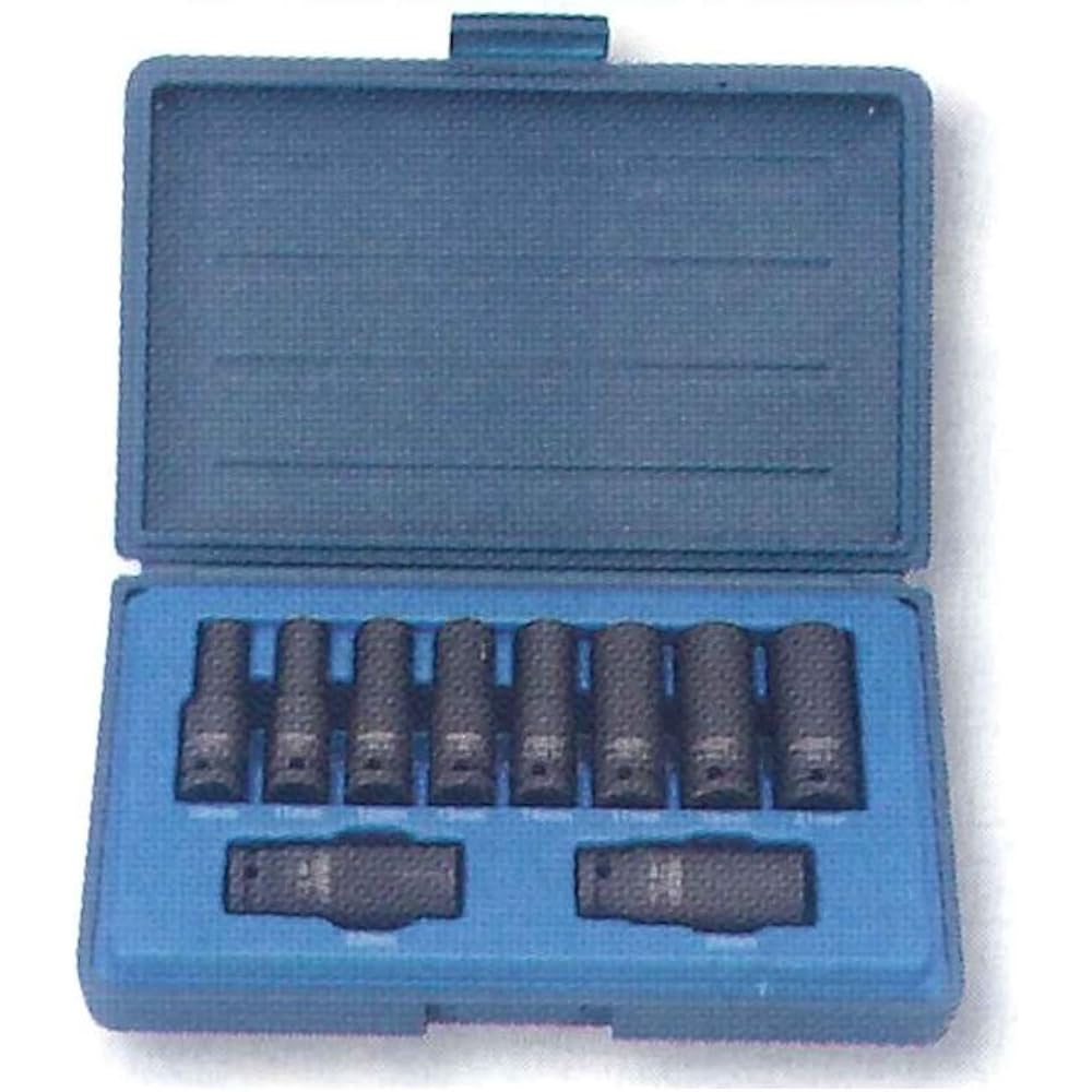 Signet 1/2 Drive 10PC mm Deep Impact Socket Set 23291