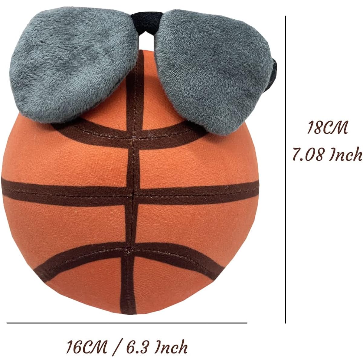 Aggsoso Garden of Ban Ban Plush Toy, 9" Garten of BanBan 2 Plush Toy, Basketball Plush Toy, Horror Game Plush Toy, Plush Toy for Fans, Birthday Party Favors (Basketball)
