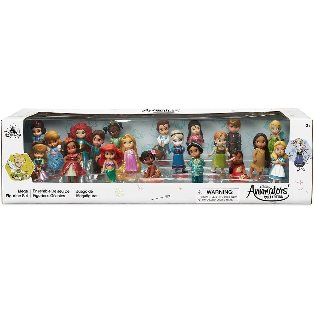 Disney Animators Collection Mega Figure Playset – 20 Pieces