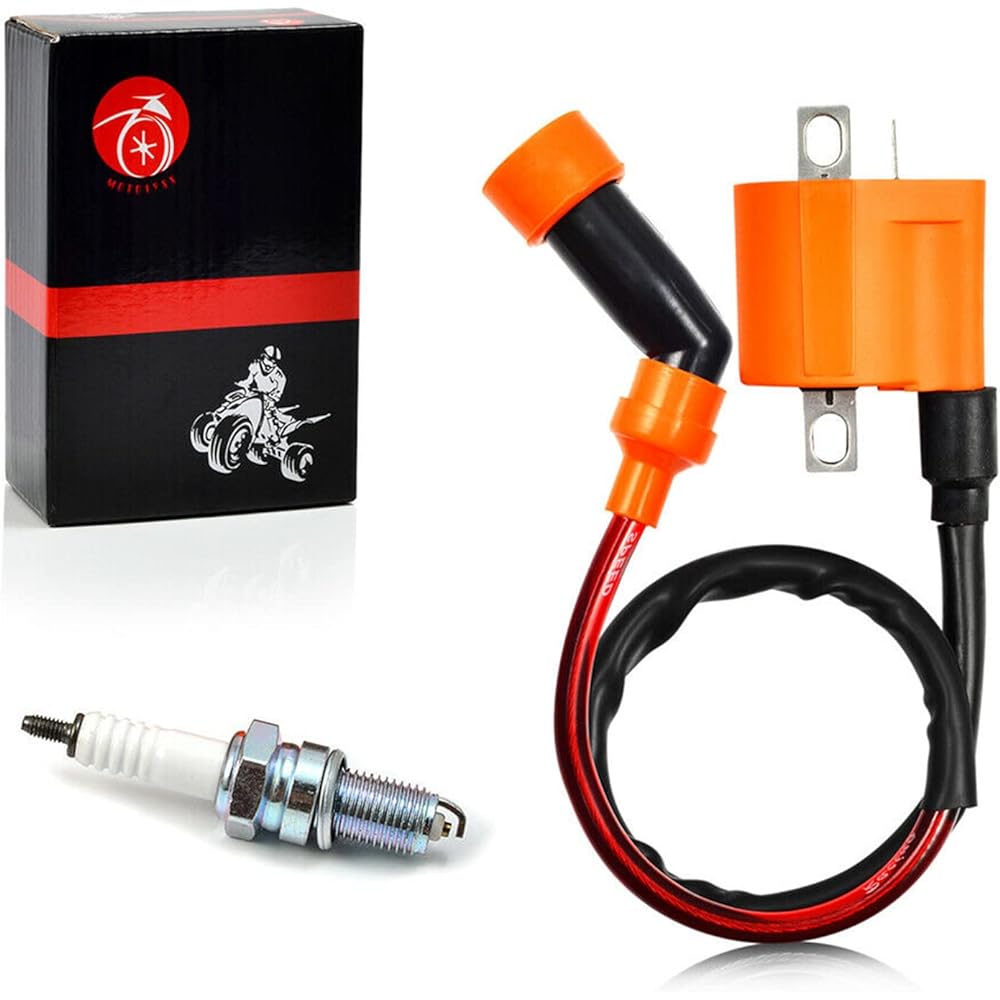 CDI Box & Ignition Coil Spark Plug for Yamaha Warrior 350 1997 1998 1999 2000 2001 348cc 3GD-85540-40-00