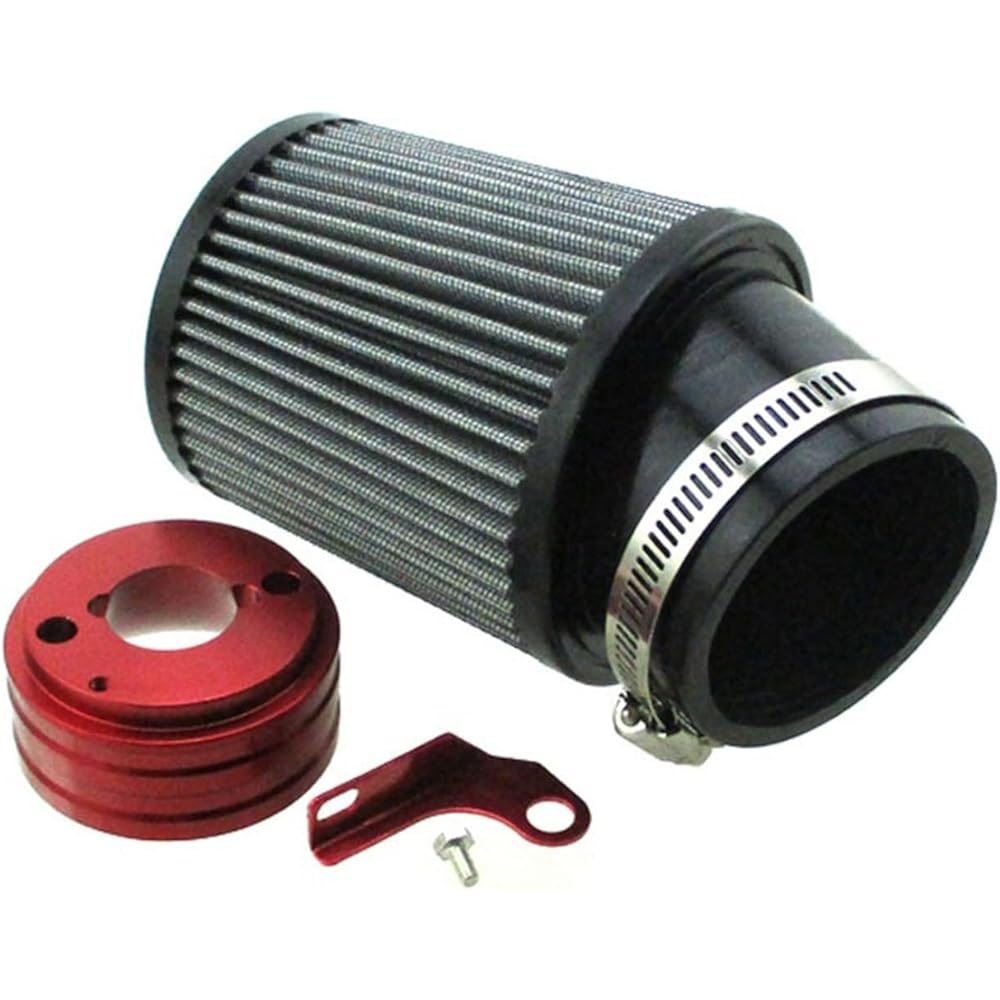 NINOMA Air Filter & Adapter Kit 6.5HP Clone GX160 GX200 Predator 212cc Engine Go Kart Racing Kart Mini Bike
