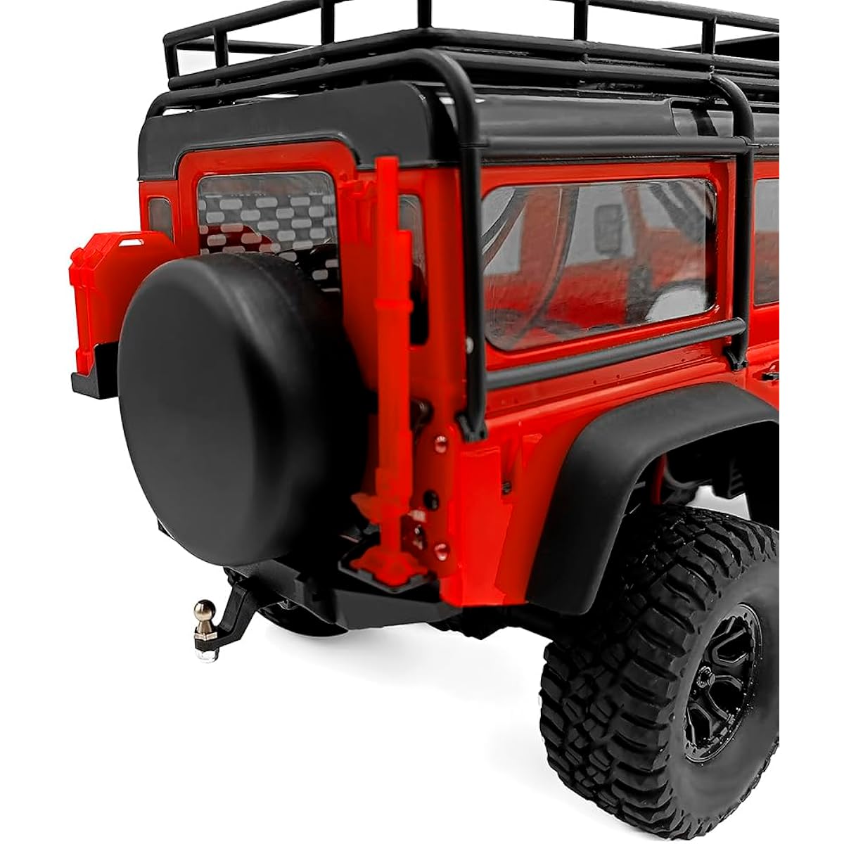 Benedict Harry Aluminum Tow Trailer Hitch Shackle Hook for 1/18 TRX4M Defender RC Crawler Car Upgrade