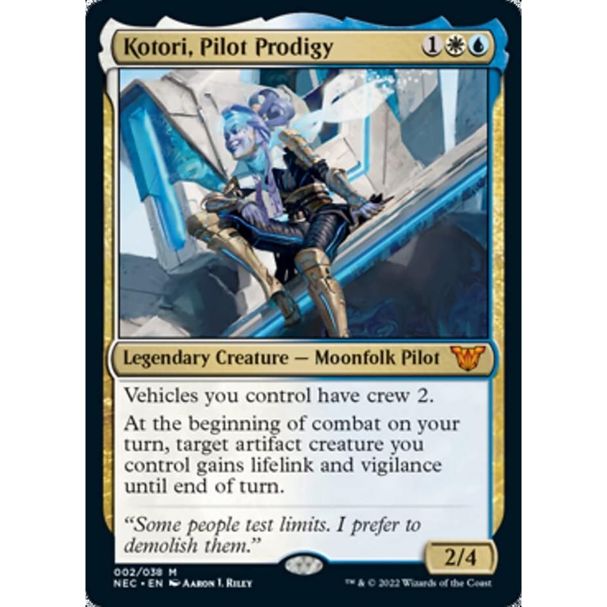Magic: The Gathering - Kotori Pilot Prodigy (002) - Commander of the Neon Dynasty