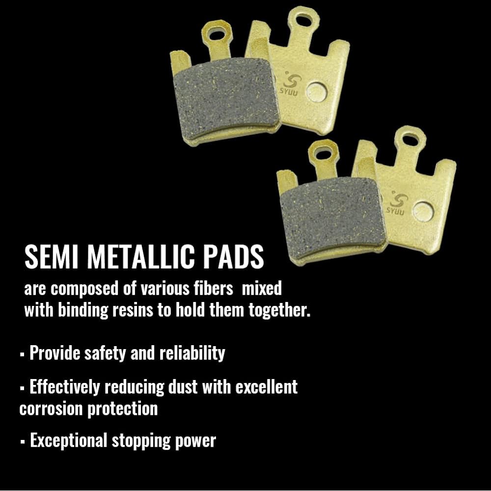 SYUU Motorcycle Replacement Front Rear Brake Pad Brake Kawasaki ZX6RR ZX 600 2003-2006 ZX6R ZX 636 2003-2006 ZX10R ZX 1000 2004-2006 FA369F FA192R