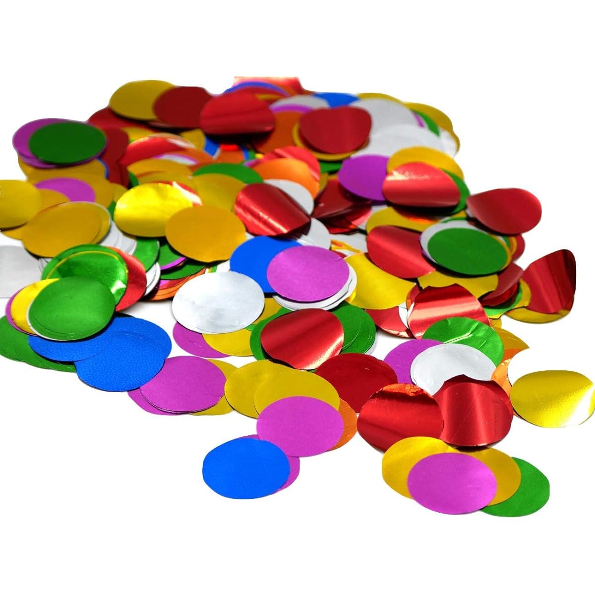 Ultimate Confetti - Multicolor Metallic Mylar Confetti Dots - 30,000 Pieces (1 lb)
