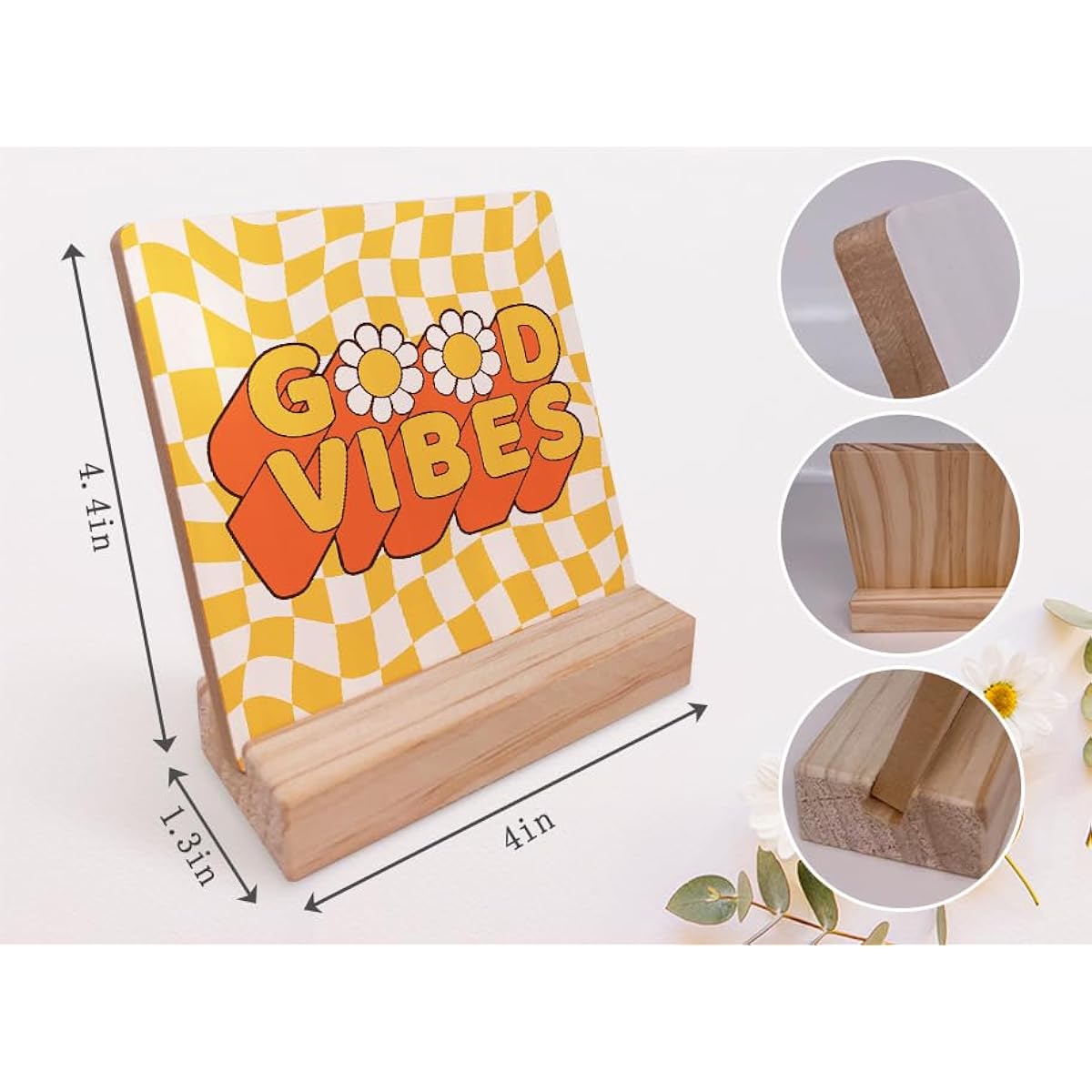 183-XQ-WSP-groovy wooden stand plaque