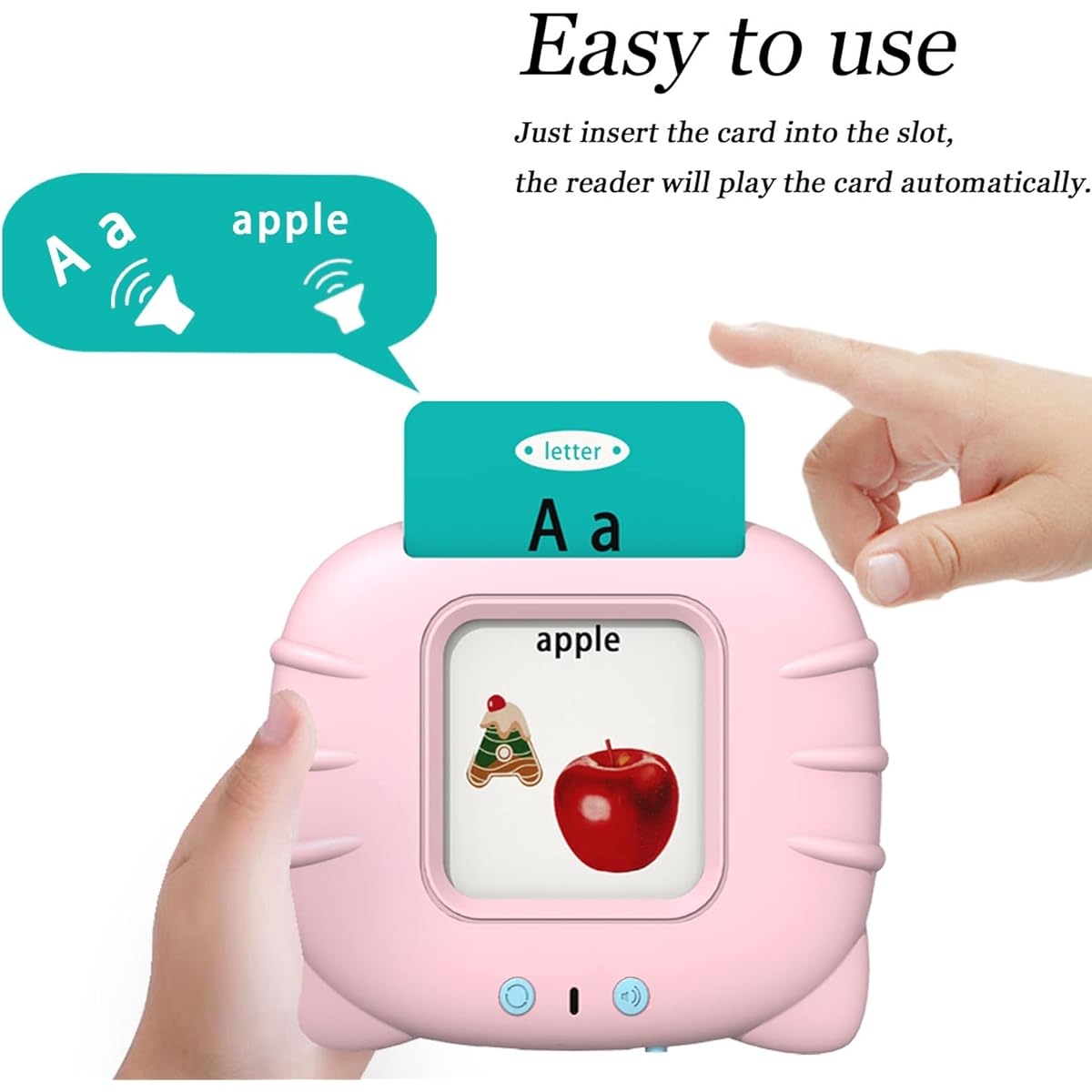 Startcan Talking Flash Cards for Toddlers 1 2 3 4 5 Speech Therapy Toys Autism Toys ABC 123 Sight Words and More - 255 Cards - 510 Sides Educational Learning Interactive Toys with Gift Packaging