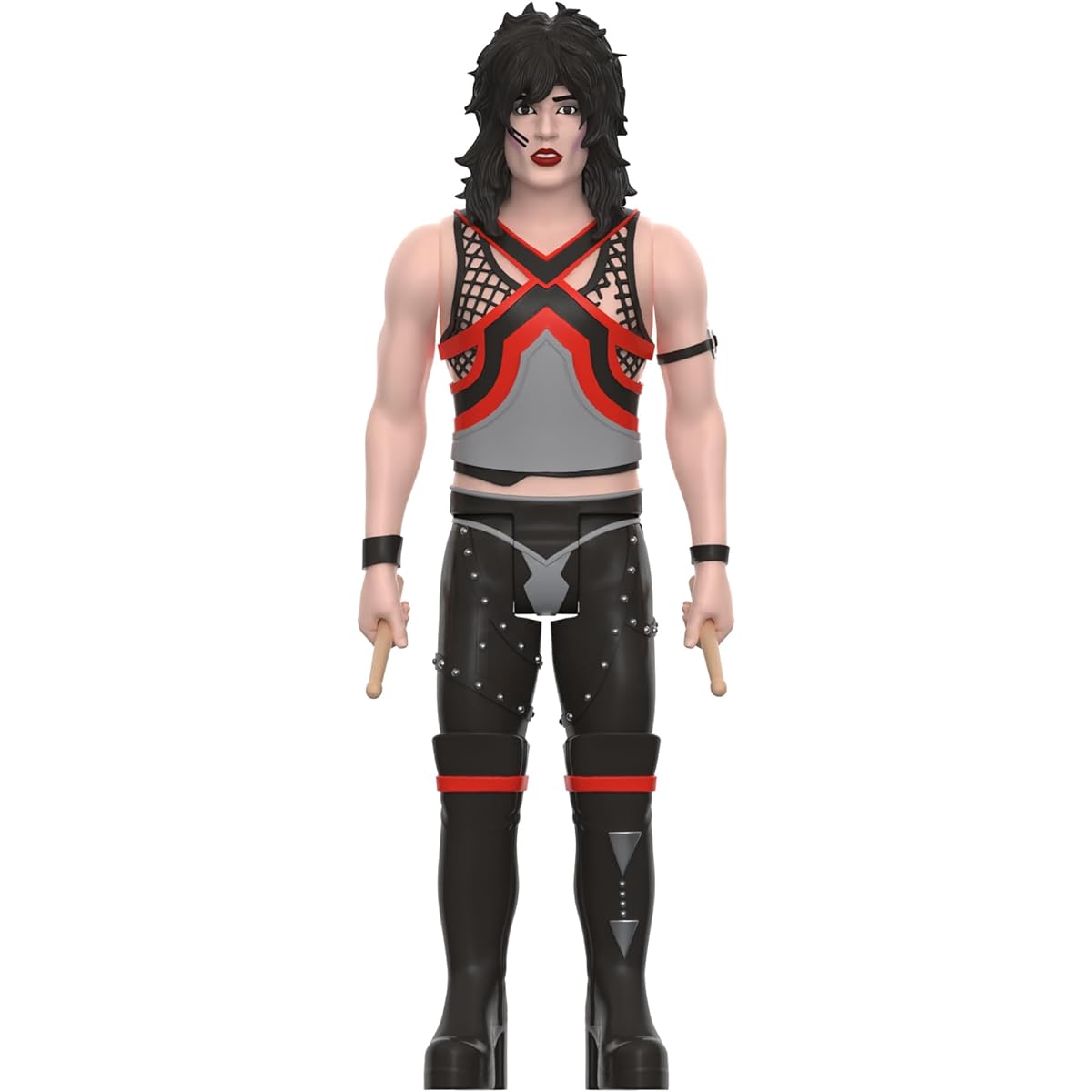 Super7 Motley Crue ReAction Figures Wave 01 - Tommy Lee (Shout at The Devil) Action Figure