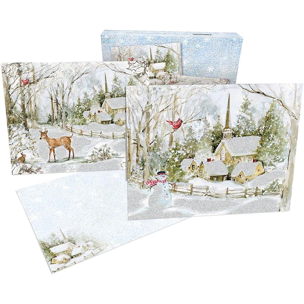 Lang Snowy Scene Christmas Card Assortment (1008123)