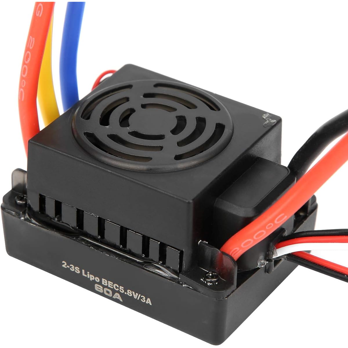 Brushless Motor Practical Waterproof 60A 1:10 Scale Remote Control Car Brushless Motor 4300KV + 60A Brushless ESCT Plug Programming Card Set RC Accessories