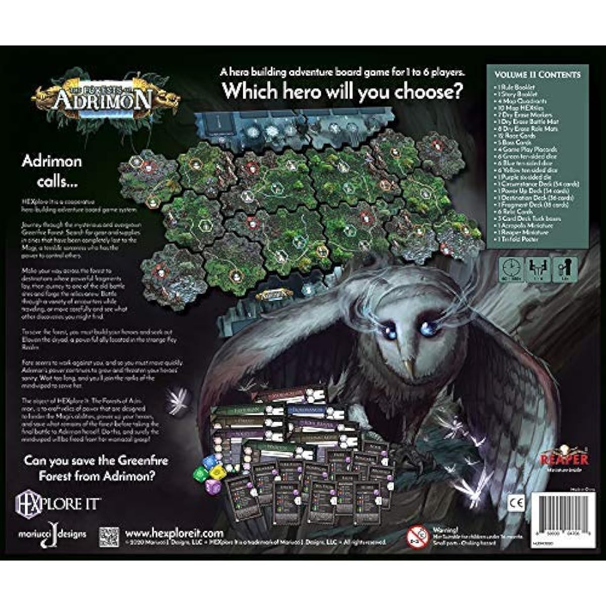 HEXplore It - The Forest of Adrimon