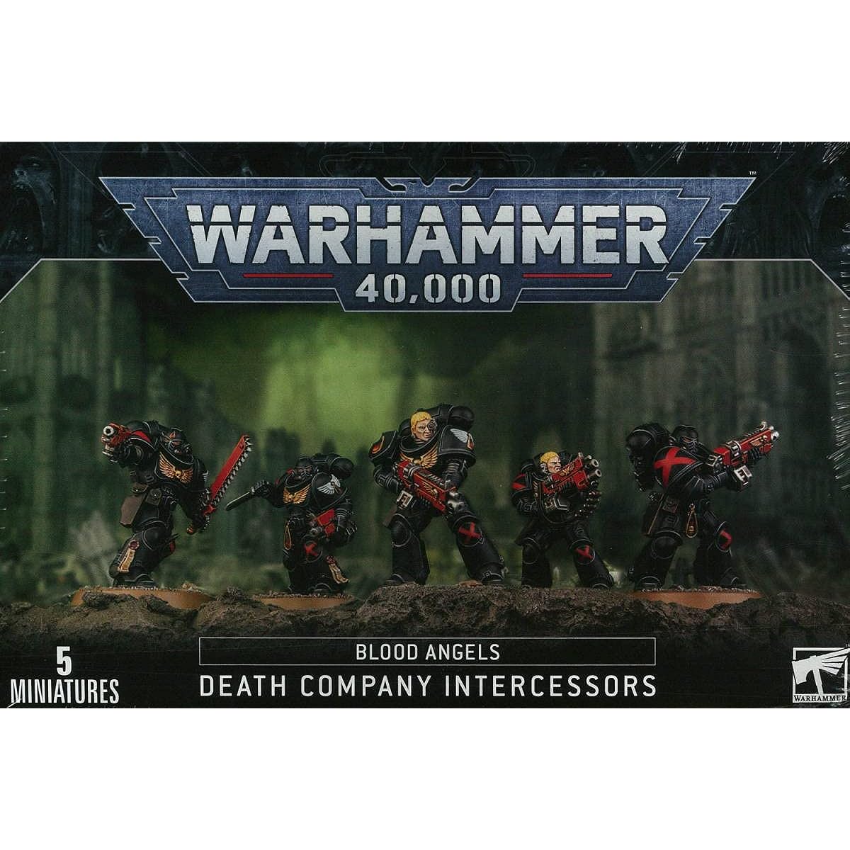 Blood Angels Death Company Intercessor 40000 40k Death Company