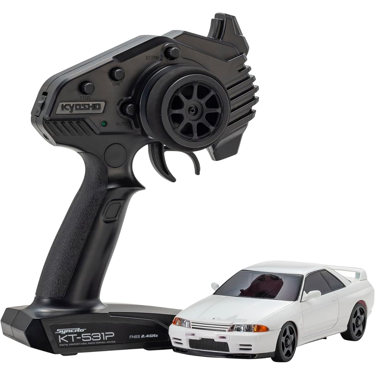 Kyosho Kyoso MA-020 r/s Skyline GT-R N1 R32 White Electric Radio Control 32639W