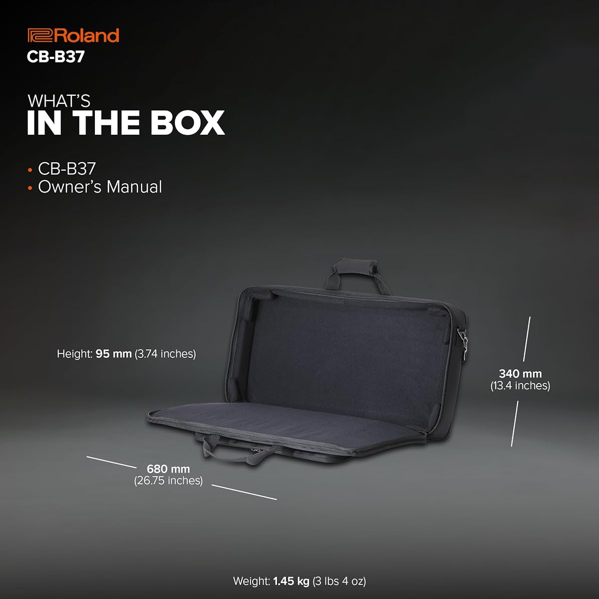 Carrying bag for Roland Roland/CB-B37 37-key keyboard