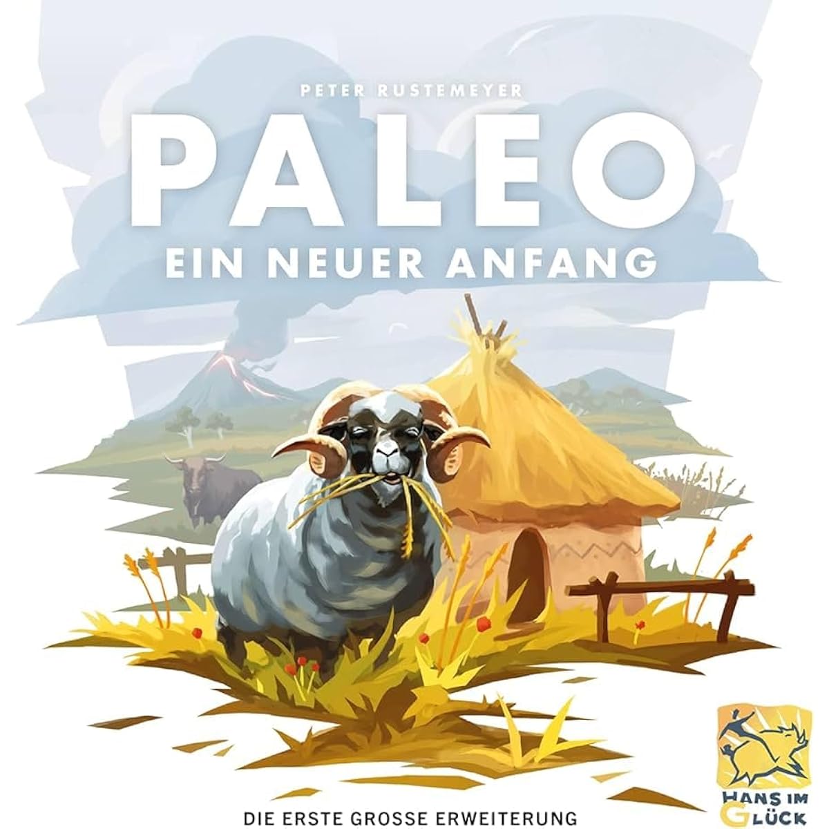 Paleo A New Beginning Board Game Expansion | Strategy Game | Cooperative Stone Age Exploration Game for Adults and Kids | Ages 10+ | 2-4 Players | Average Play Time 45-60 minutes | Made by Z-Man Games