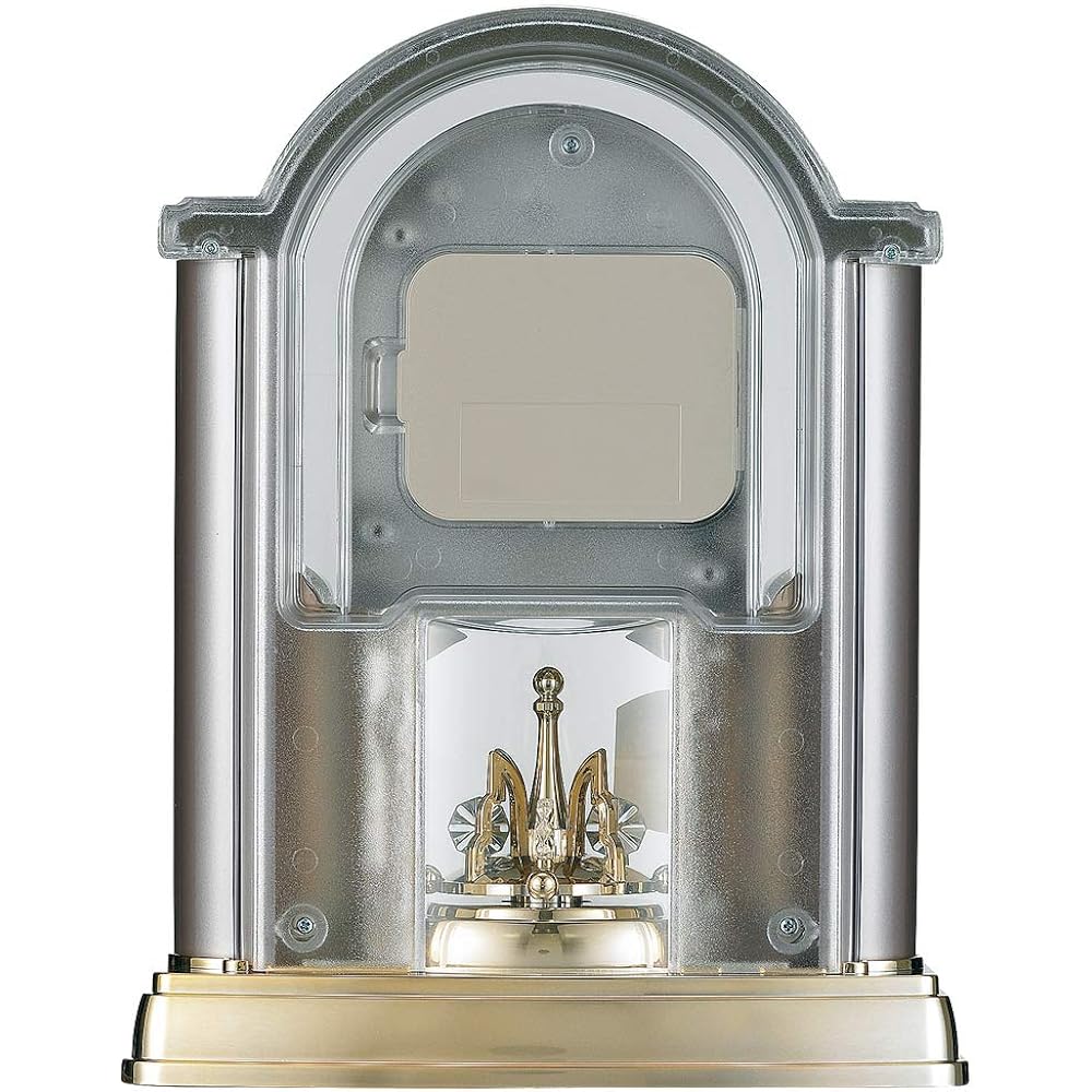 Seiko Clock Seiko Clock Table Clock Analog Rotating Decoration Gold BY418G SEIKO