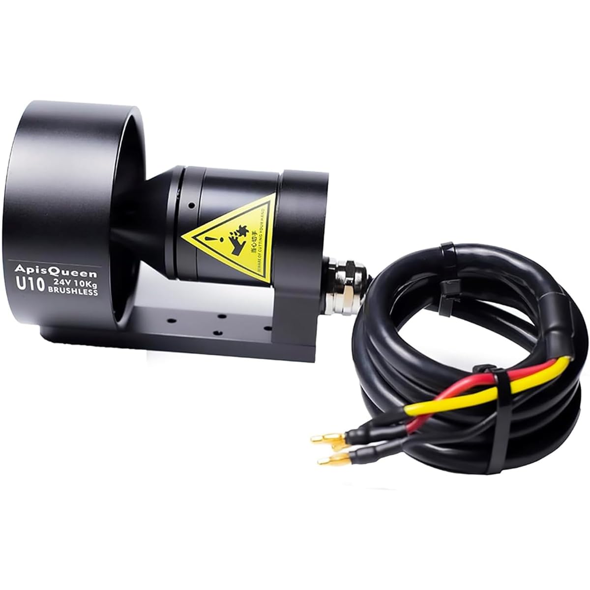 APISQUEEN U10 24V Underwater Brushless Thruster 10KG Thrust 900W Waterproof Corrosion Resistant Metal (CW)