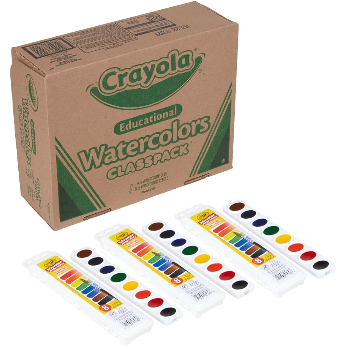 Crayola Educational Watercolors Classpack